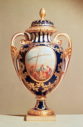 Vase de Sèvres, milieu du 18ème siècle